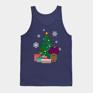 Troll Doll Around The Christmas Tree Tank Top